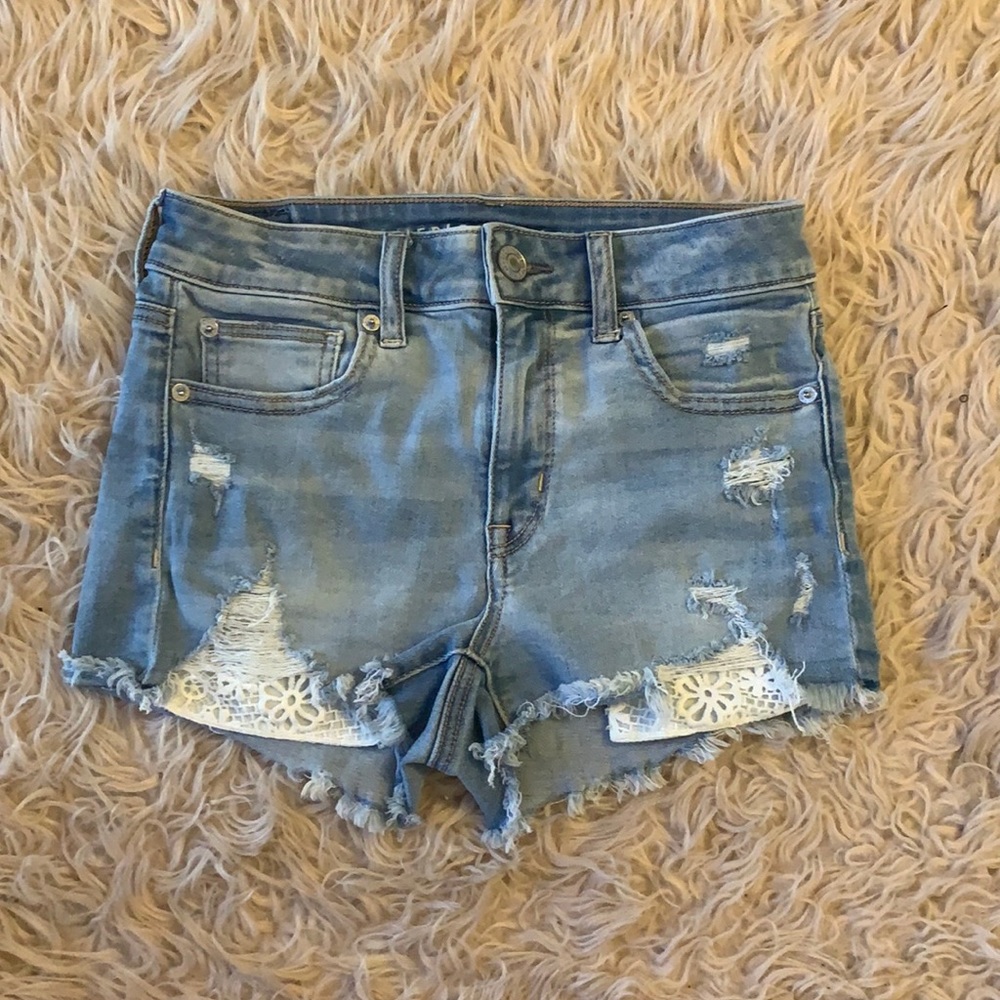 American Eagle Size 4 Jean Shorts